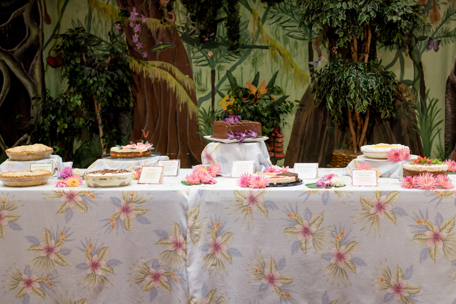 The dessert spread for the "dessert dash" 